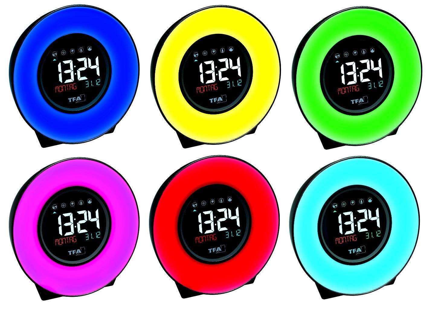 Image secondaire de Réveil Lumineux TFA Dostmann Moodlight avec Sons Naturels et Minuterie