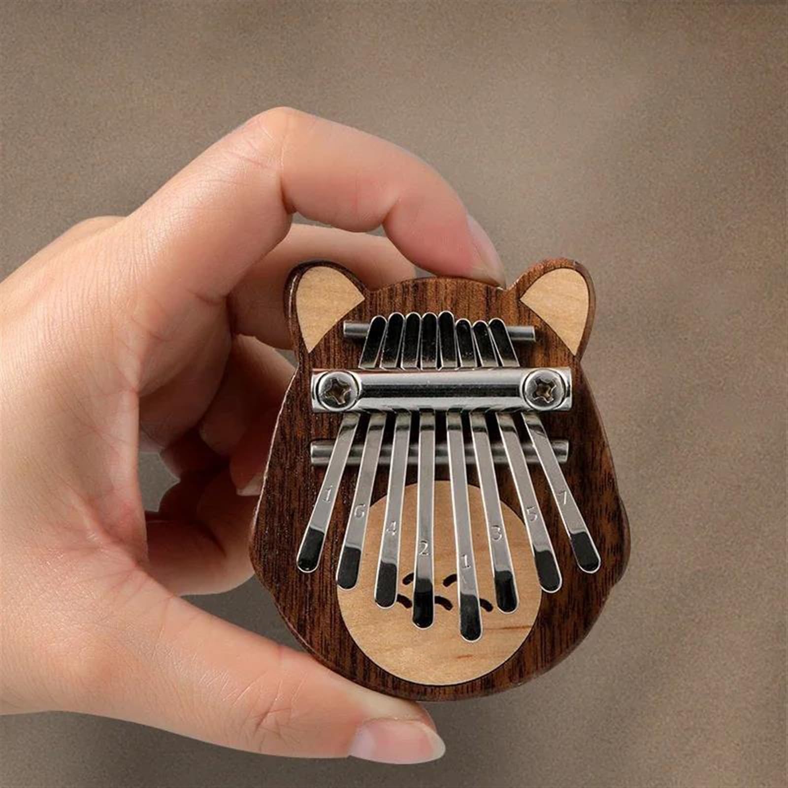 Piano De Pulgar Kalimba Kalimba Chino Pequeño De 8 Teclas Tablero Plano Mini Kalimba Instrumentos Musicales De Madera Regalos