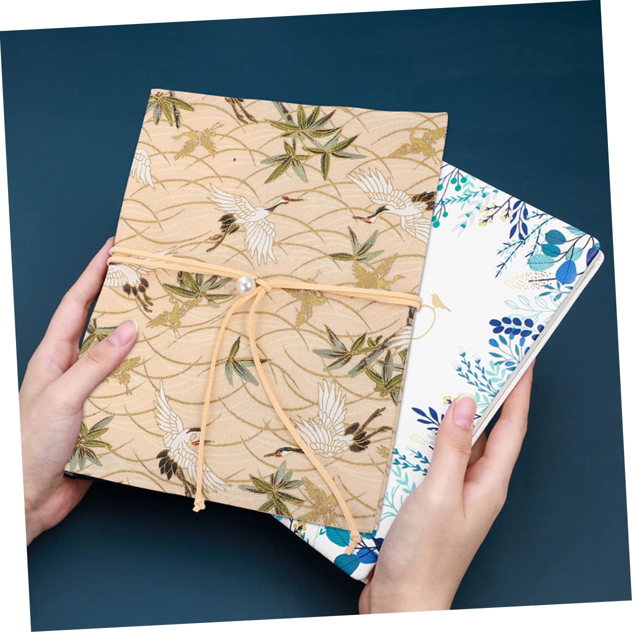 5stücke Ornamental Buchumschlag Verstellbarem Design Dekorativer Buchschutz Für Schulbücher Notizbücher Und Persönliche Sammlungen