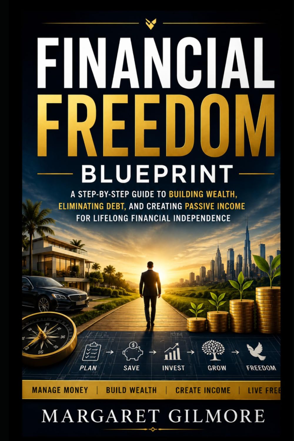 Financial Freedom Blueprint: A Step-by-Step Guide to Building Wealth, Eliminating Debt, and Creating Passive Income for Lifelong Financial Independence