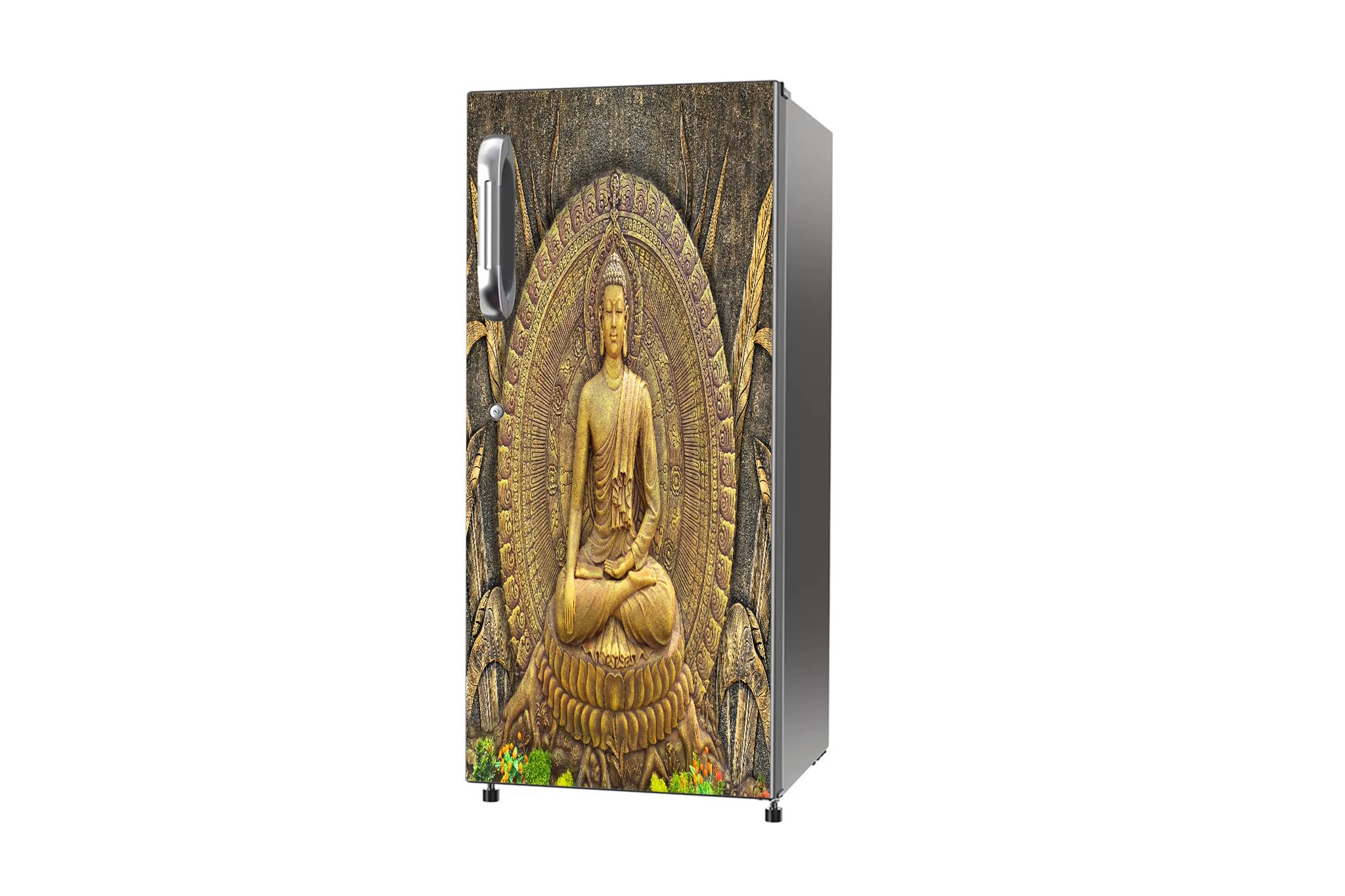 UK INTERIOR DESIGN Fridge Wallpaper | Single Door Fridge Sticker | Fridge Sticker | self Adhesive Viny Size (24x49) Inch pt-3_09 (B0C7157D2F) Amazon Price History, Amazon Price Tracker