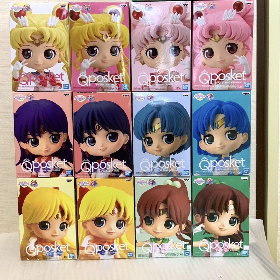 セーラームーンフィギュアQposket12点