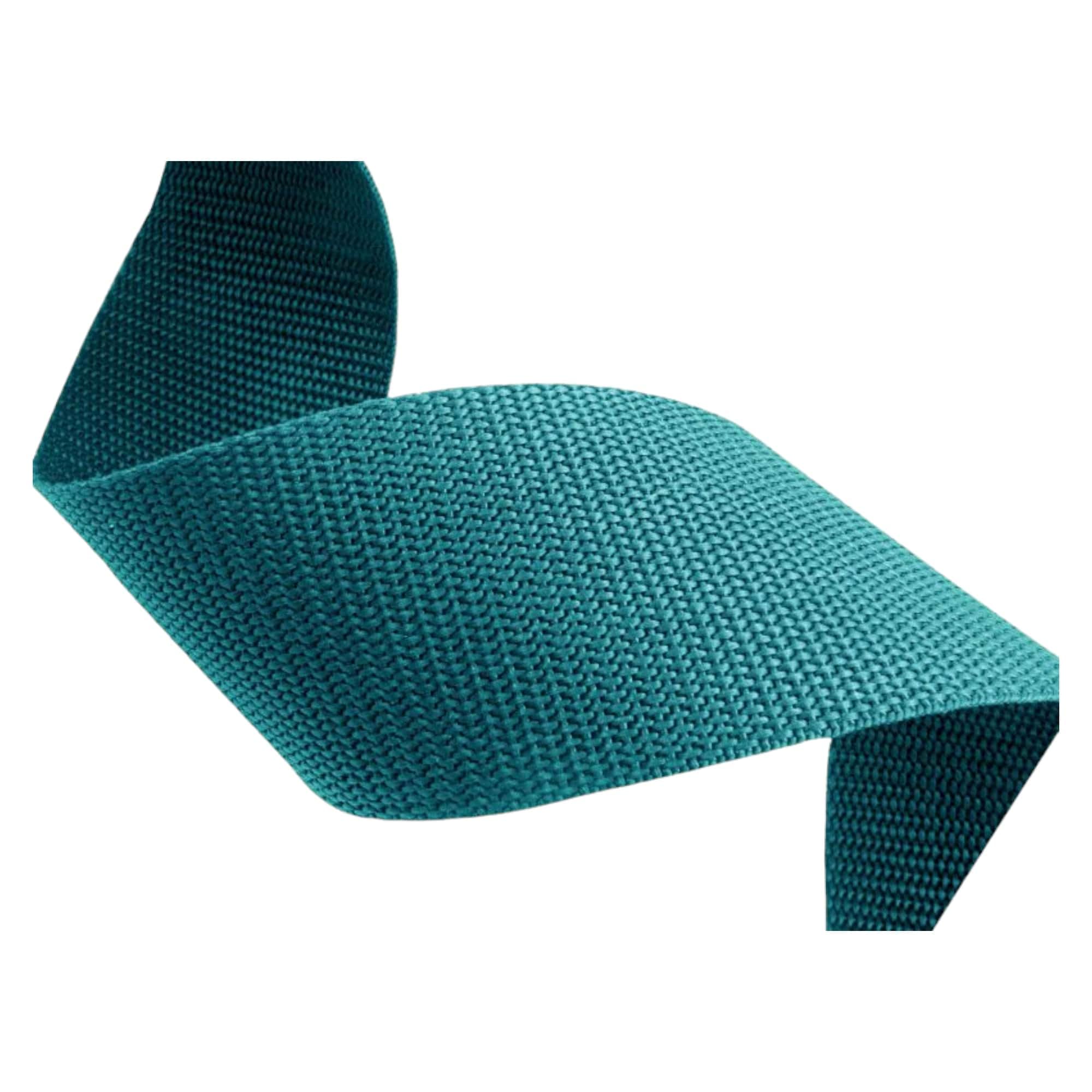 Webbing Strap 2 m 5 m 10 m 50 m 50 m 50 m Width 10 mm 15 mm 20 mm 25 mm 30 mm 40 mm 50 mm Bag Strap Polypropylene Ideal for DIY Projects Crafts & Outdoor (549) Turquoise - Image 4