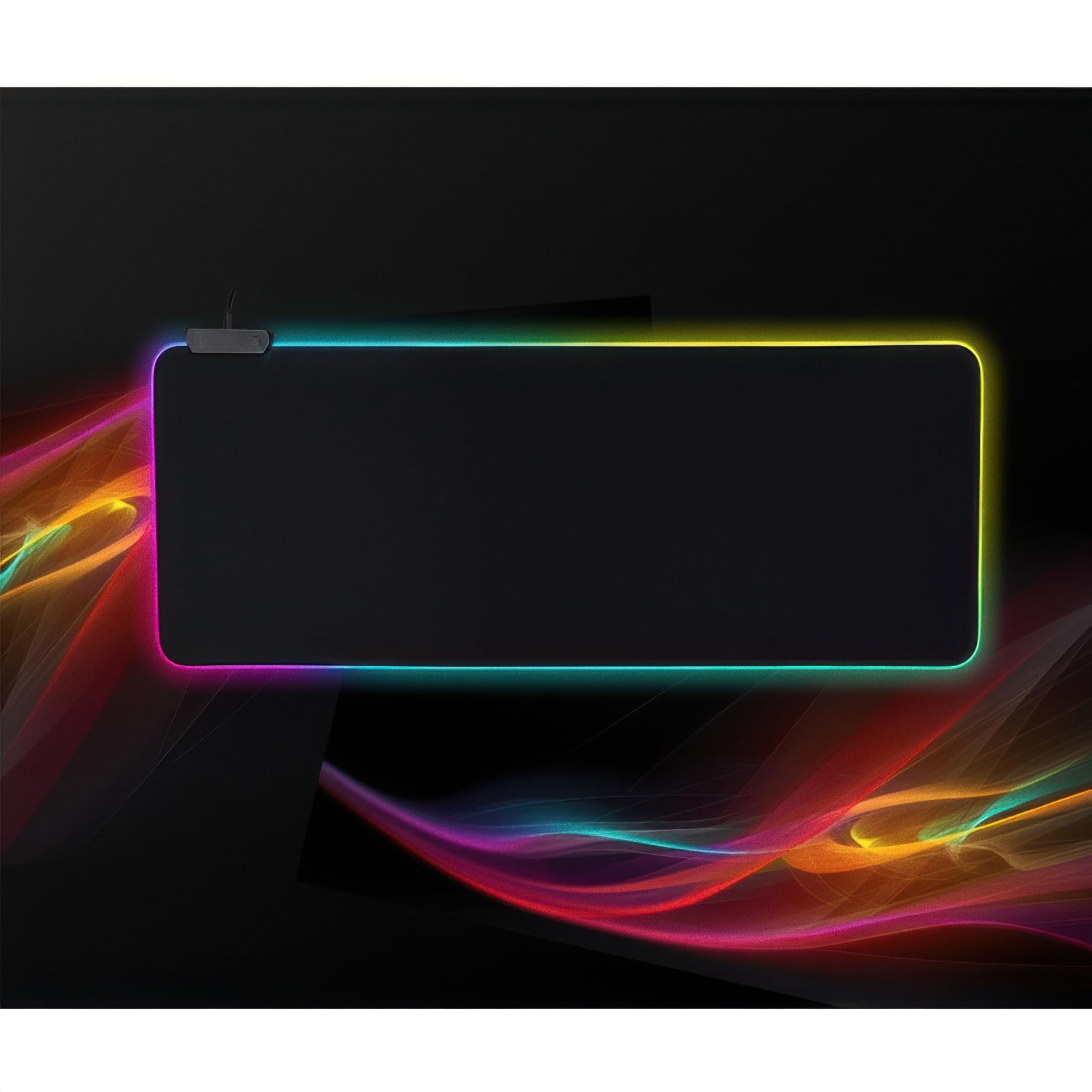 RGB LED Gaming Mouse Pad 80x30 XXL - 13 Renk Mod, Gaming Mousepad Işıklı, Oyuncu Büyük Keyboard Mouse Pad Kaymaz USB Plug&Play