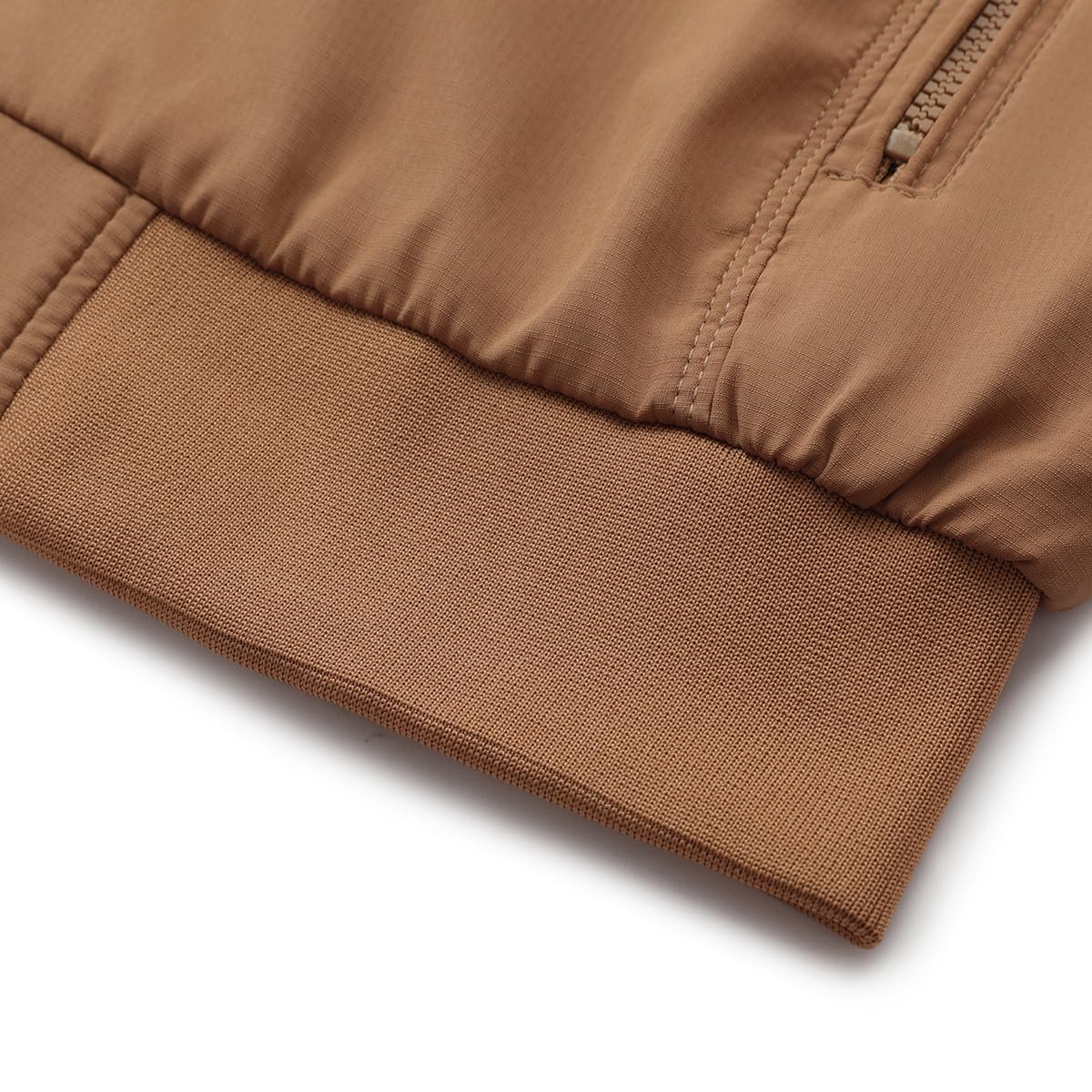 Allthemen Giubbotto da uomo invernale caldo da aviatore leggero giacca tattica militare casual autunno giacca sportiva maniche lunghe zip primavera collo alto taglio vento