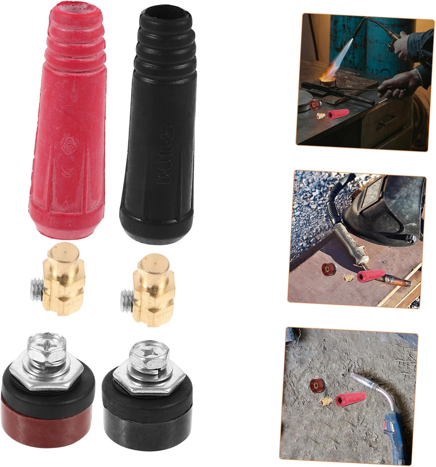 Quick Connector Welding Cable Kit 4pcs for Torch