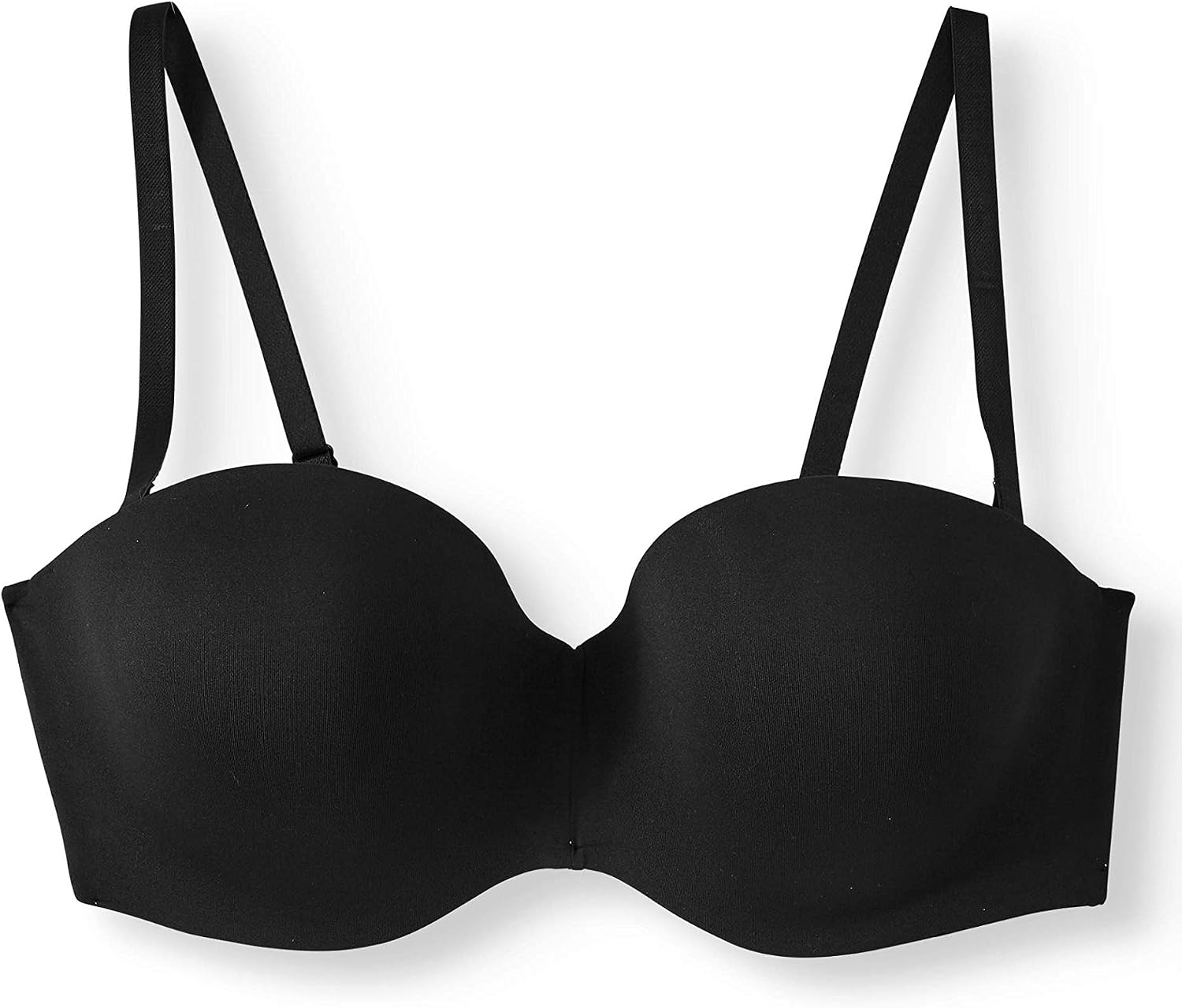 Maidenform Sweet Nothings Women's No Slip Smooth Look Strapless Bra (Black, 40DD)