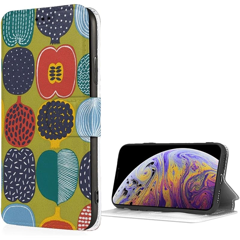 セットアップ ハンドメイド 北欧 花 スマホポーチ グリーン ienomat.com.br