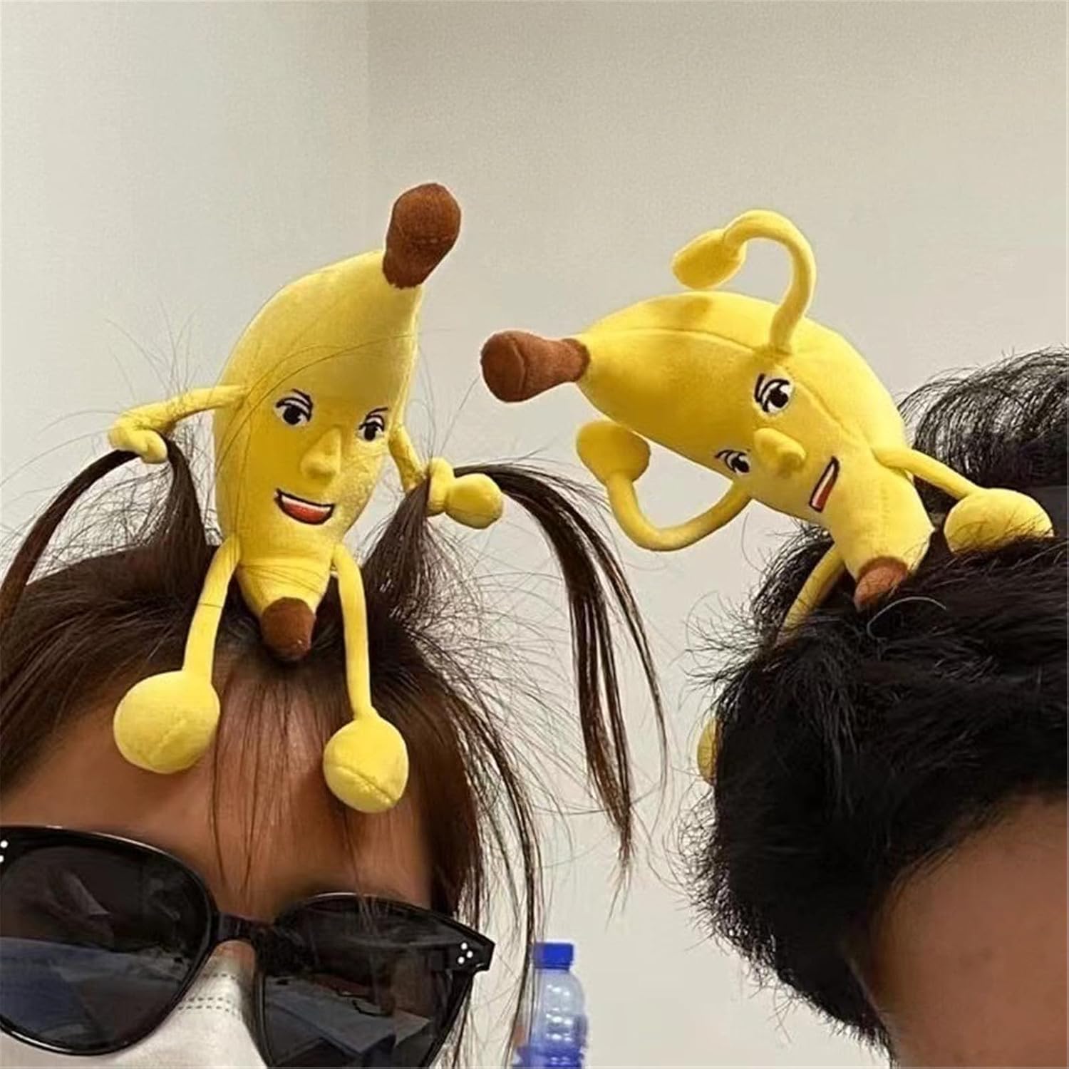 Multifunctional Stylish Hair Band Halloween Headpiece Dramatic Hair Hoop for Trendy Girls and Party Enthusiasts Unique Banana Headwear