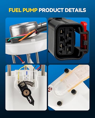 Miniatura 2 de PHILTOP FG1076 Reemplazo del conjunto de la bomba de combustible eléctrica para Cherokee 1997-2001, kit de montaje del módulo de la bomba de