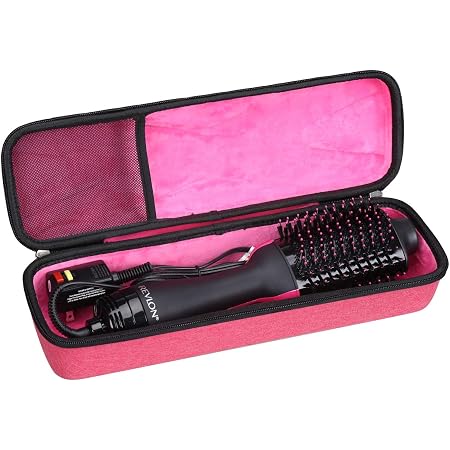 Amazon.com: Aproca Estuche de viaje de almacenamiento duro, para secador de  pelo Revlon de un solo paso voluminizador cepillo de aire caliente (rojo) :  Belleza y Cuidado Personal