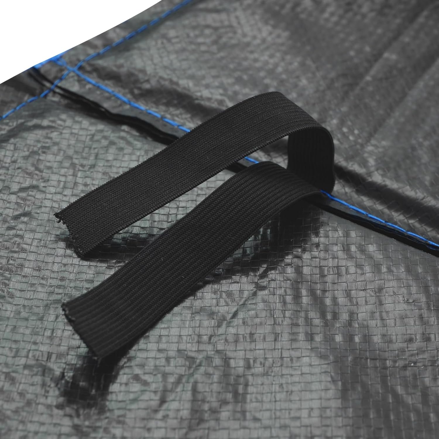 Trampoline Replacement Safety Pad, 16FT Trampoline Spring Cover, No-Hole Trampolines Edge Cover Springs Protection Pad for Pole Waterproof Safety Pad for Jumping Activities, Round Frame,Blue