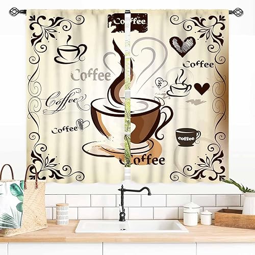 Miniatura 38 de Curtianos de cocina de granja, estilo rústico, tenedor y cuchara, estilo rústico, vintage, estilo rústico, vintage, estilo rústico, estilo rústico,