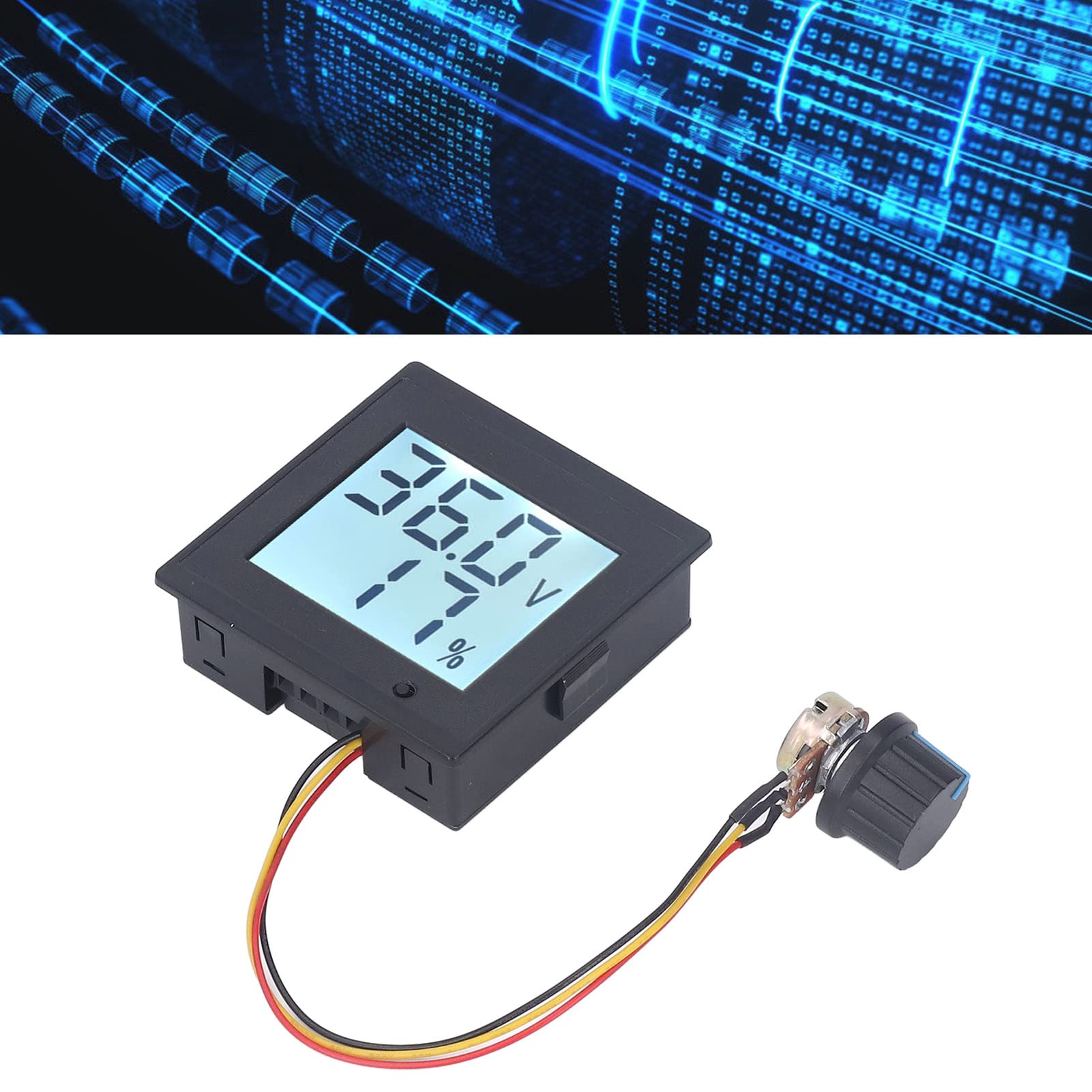 utensili elettrici Regolatore di velocità del motore dell'interruttore, uscita di arresto del sovraccarico Regolatore di velocità del motore sicuro Display LCD Indicazione di alimentazione for il fai-