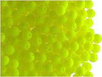 Vista 10 de SCARA - Cuentas redondas de vidrio checo de 0.35 onzas (0.08 pulgadas), cuentas de vidrio neón (activas con rayos UV) para hacer joyas y pulseras