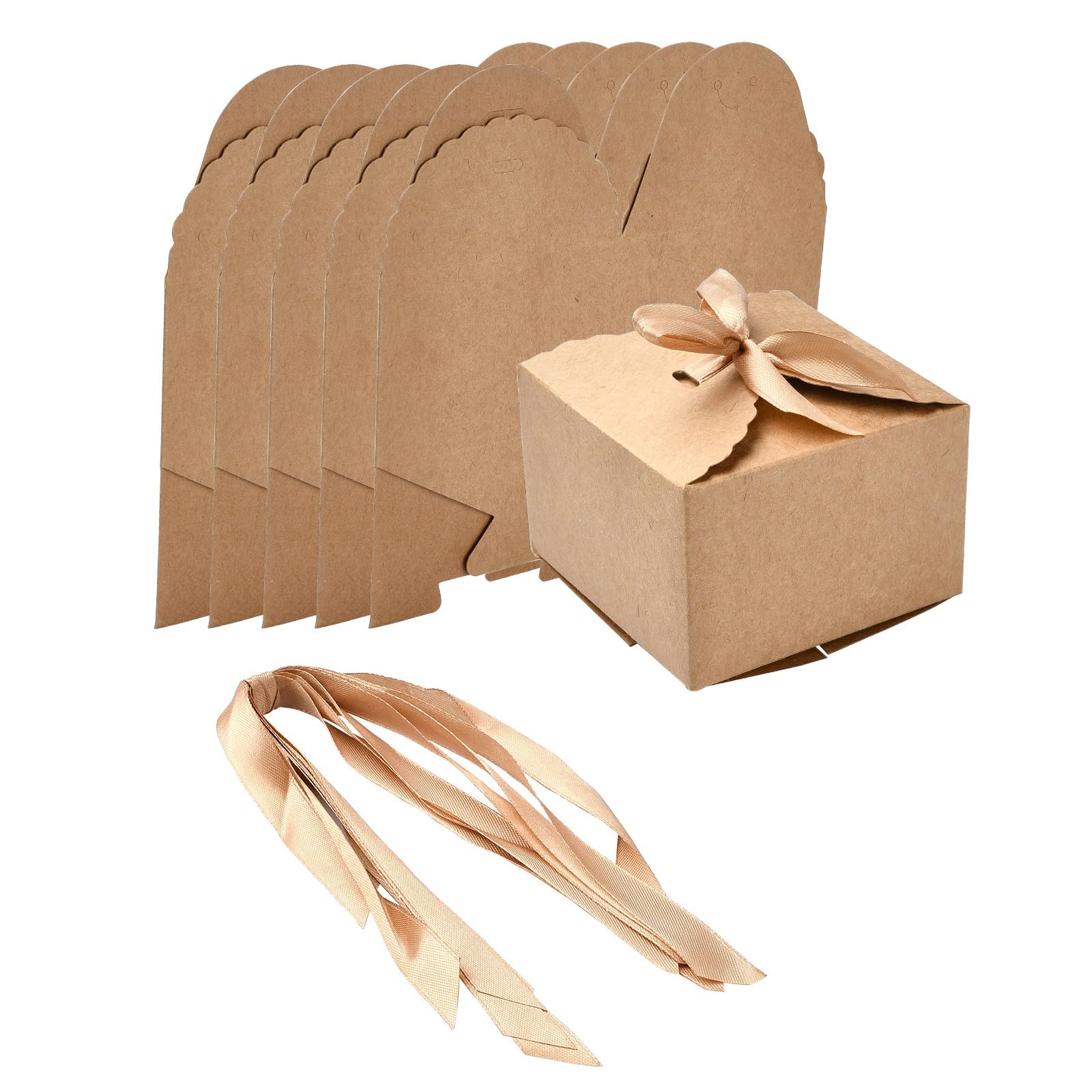 Caja De Regalo De Papel Rectangular De 10 Piezas Y Cajas De | Meses Sin Interés
