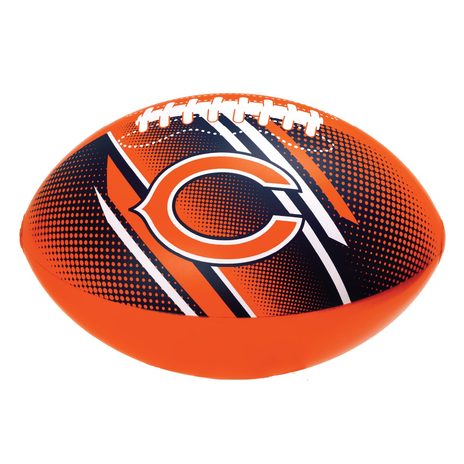 BigMouth 18” Inflatable Pool Football Officially Licensed NFL Fan Gear Merchandise Beach Ball Games for Adults and Teens