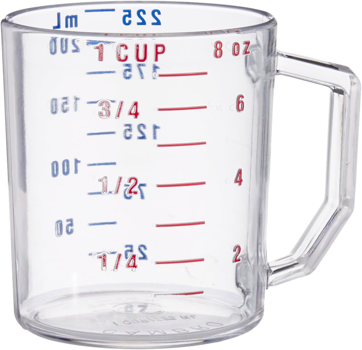 Vaso medidor Cambro 1 taza transparente