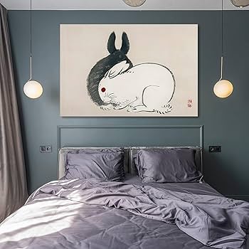 退屈とうさぎの孤独　 限定20部　絵画　版画　リビング　室内　インテリア　部屋 退屈とうさぎの孤独 限定20部 絵画 版画 リビング 室内