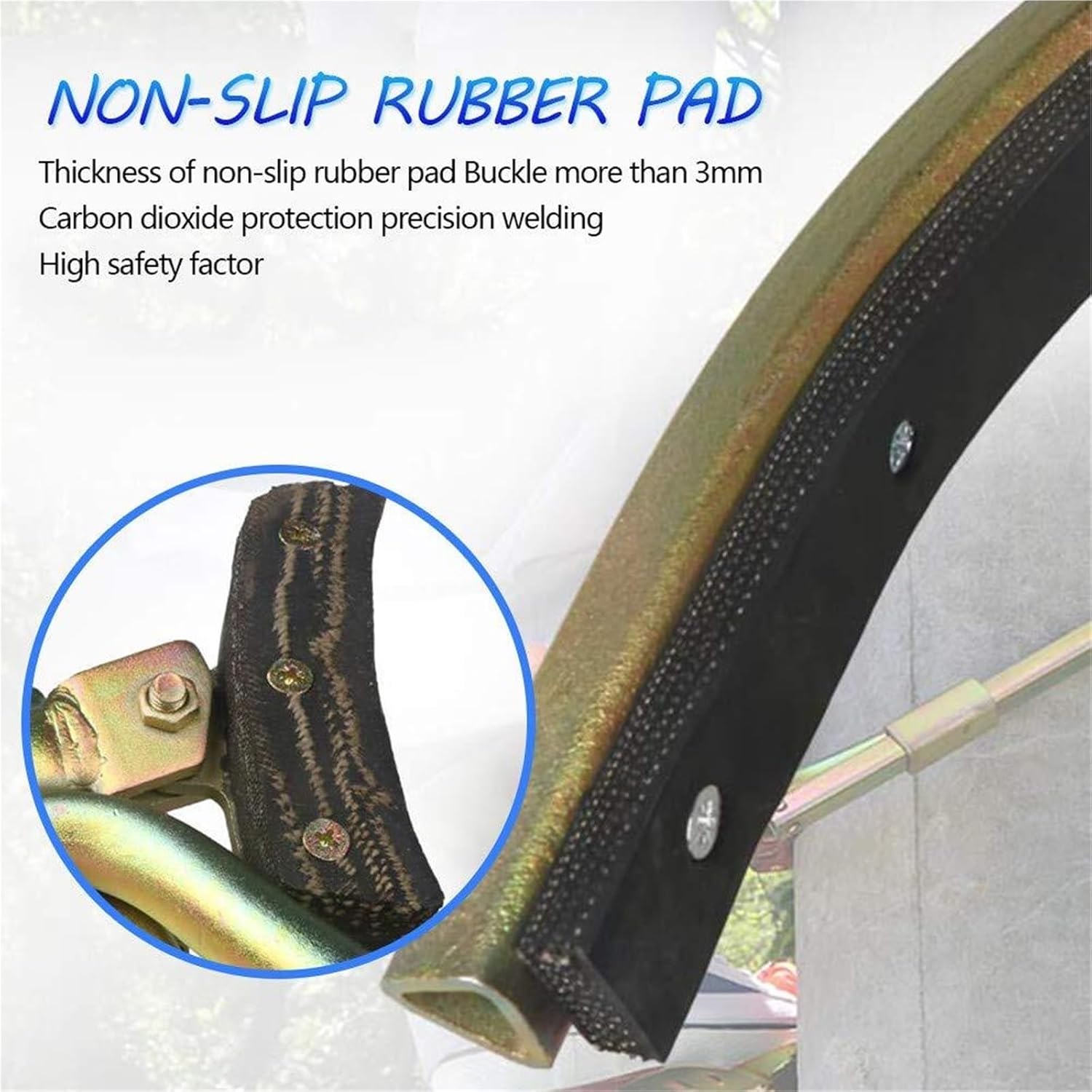 Tree Climbing Gear with Safety Seat Belt - Easy-to-Use Stainless Steel Climbing Spikes for Tree Work - Durable 450 Model Climbing Tools for Arborists and Outdoor Enthusi