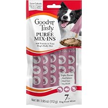 Good n Tasty Puree Mix-Ins Dog Food Topper or Treat, 7 Count