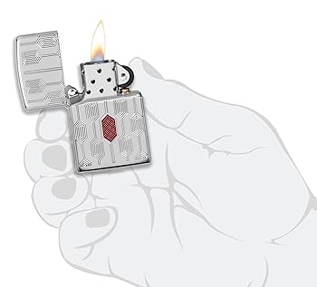 Amazon.com: Zippo Lighter: Armor Deep Carve Multicut Pattern