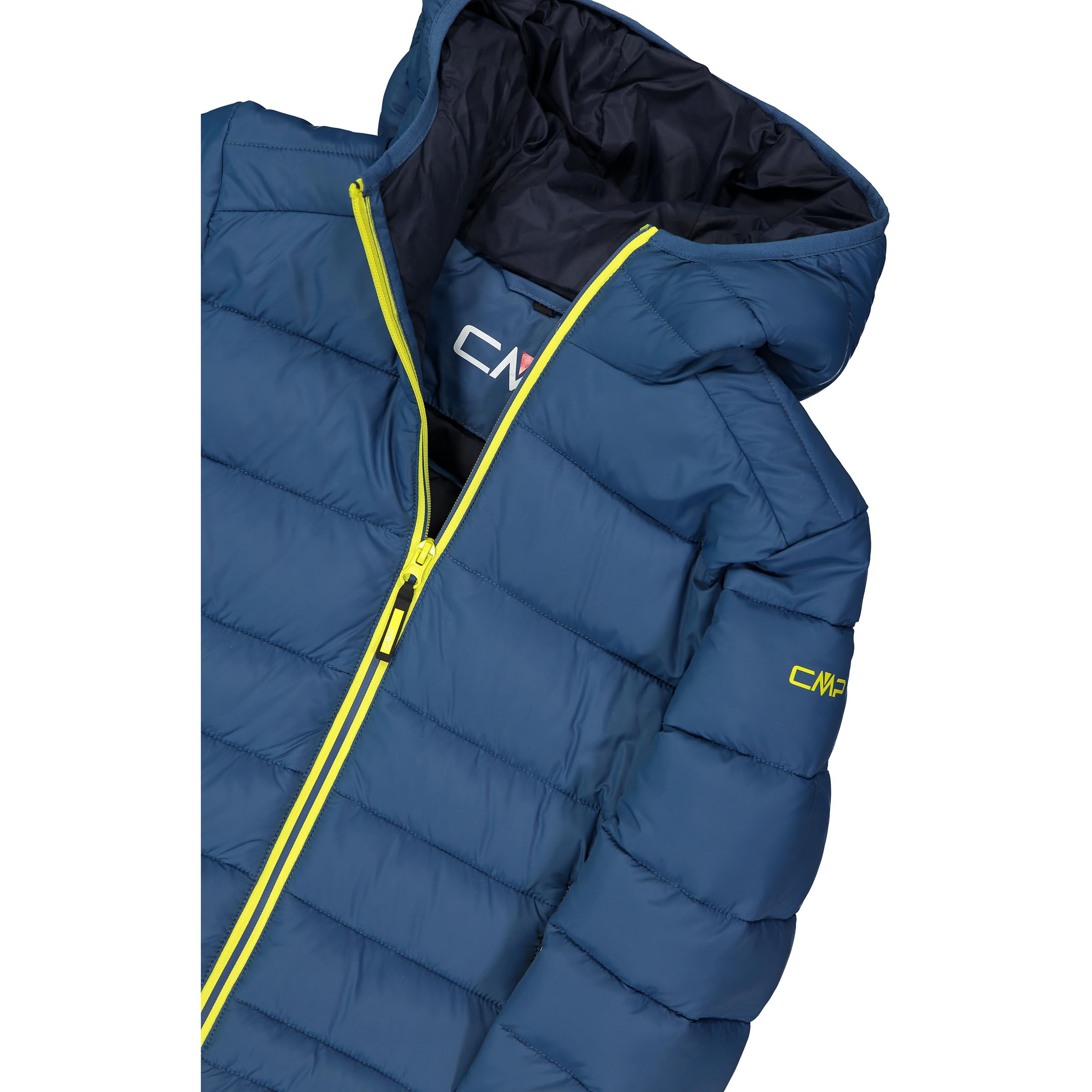 CMP Enfants Hoodie Veste, bluestone-b. blue, 164