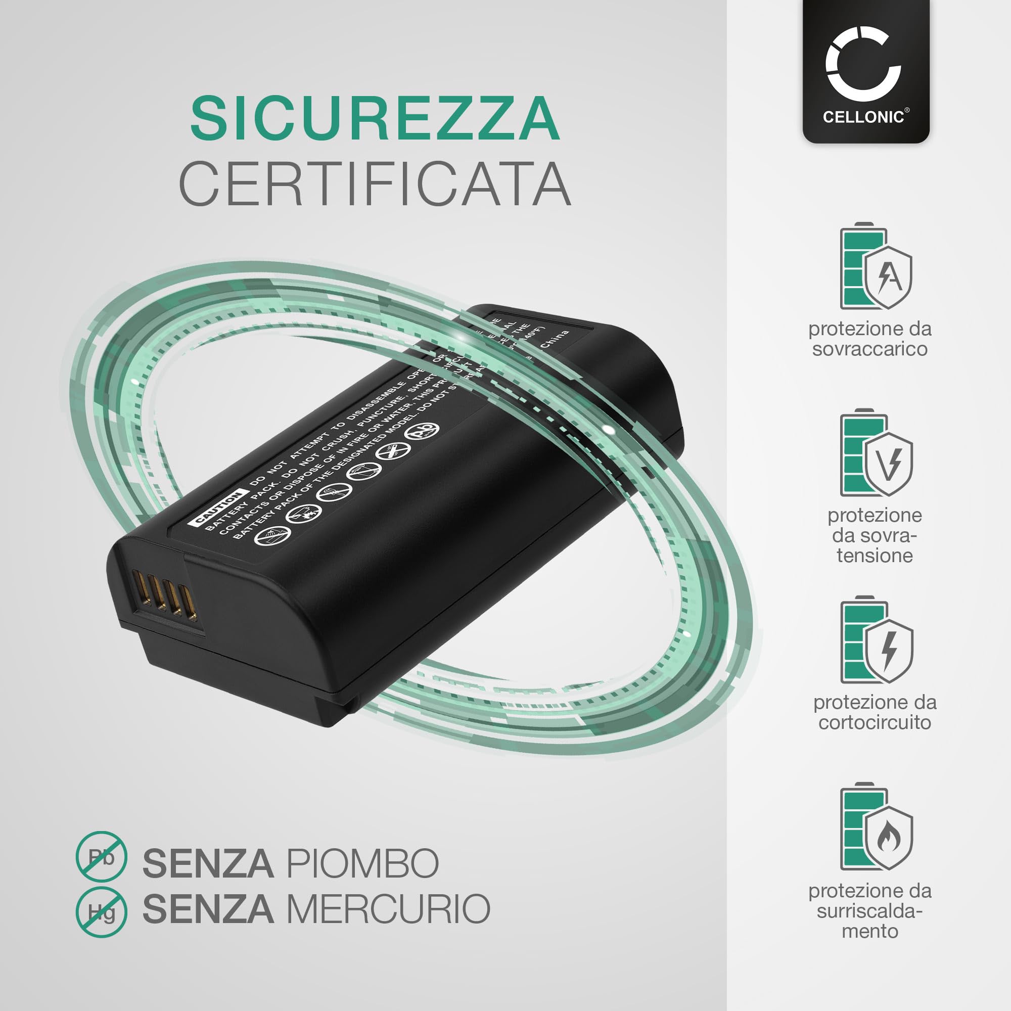 CELLONIC 1x Batteria compatibile con Panasonic DMW-BLJ31, Lumix DC-S1