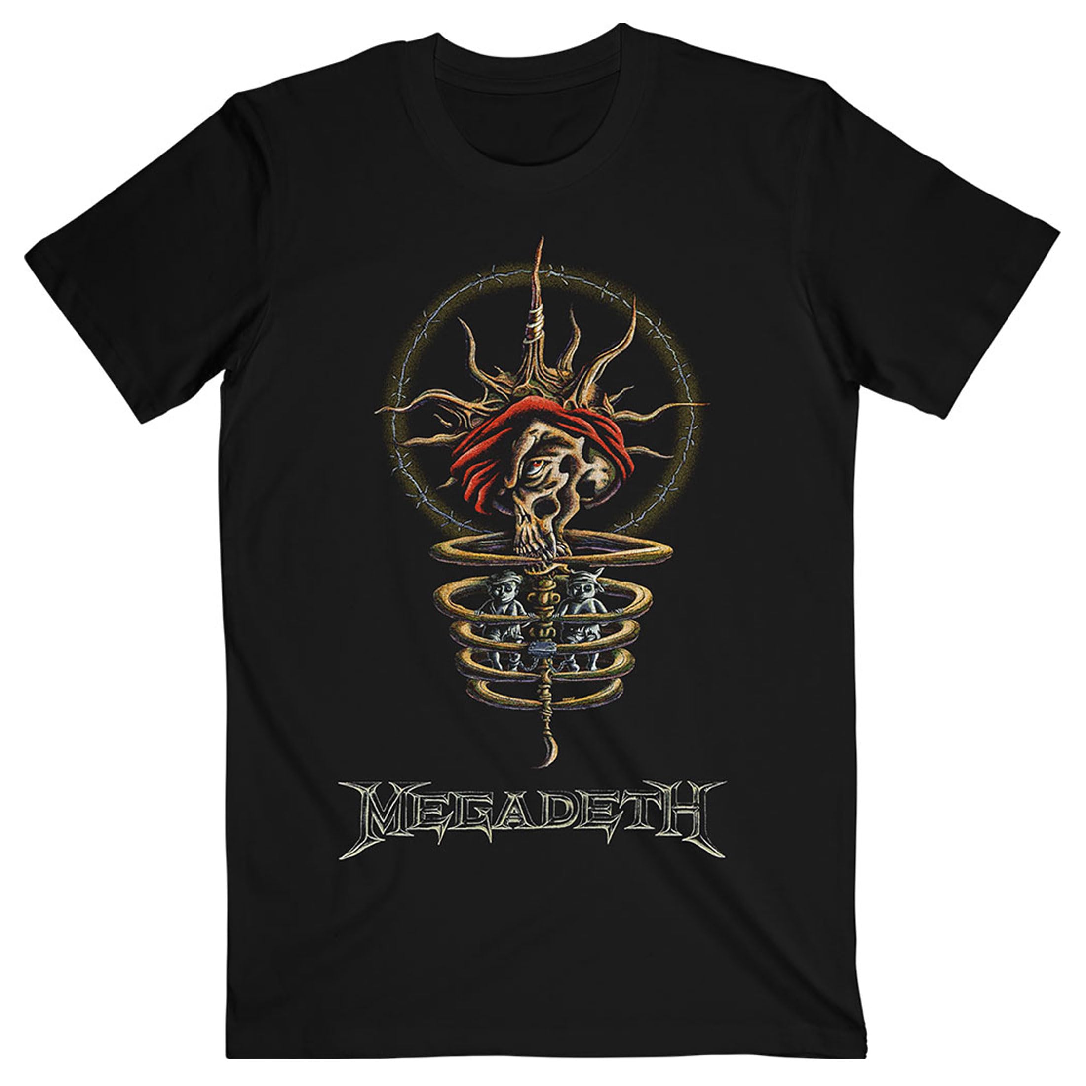 Rock Off officially licensed products Megadeth Youthanasia 1995 North American Tour T Shirt XXL Black