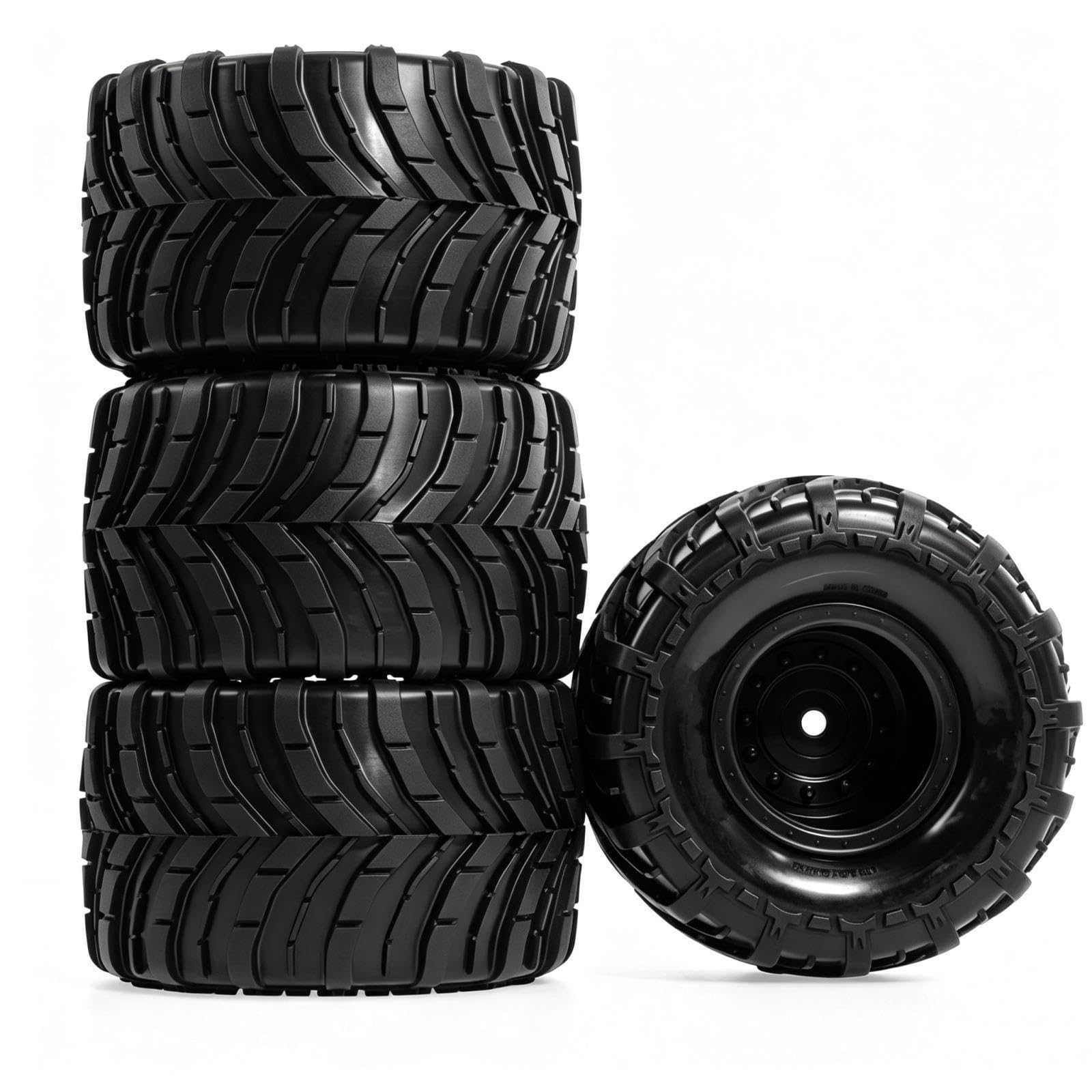 Neumáticos Ruedas 85mm para SCY 16101 16102 1/16 RC Piezas Coche