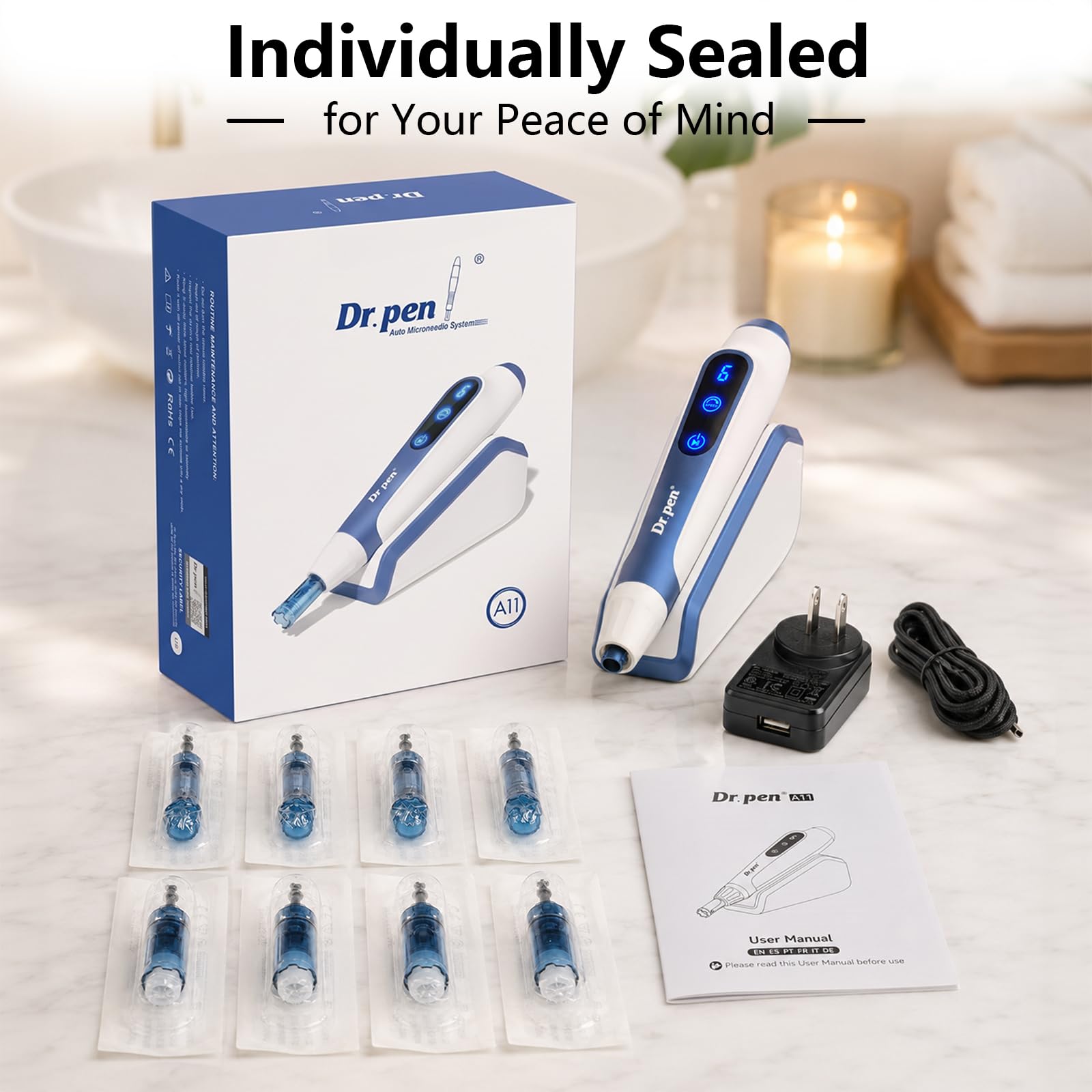 Dr pen A11 Microneedling Pen Microneedle Derma Roller Pen for Home Use