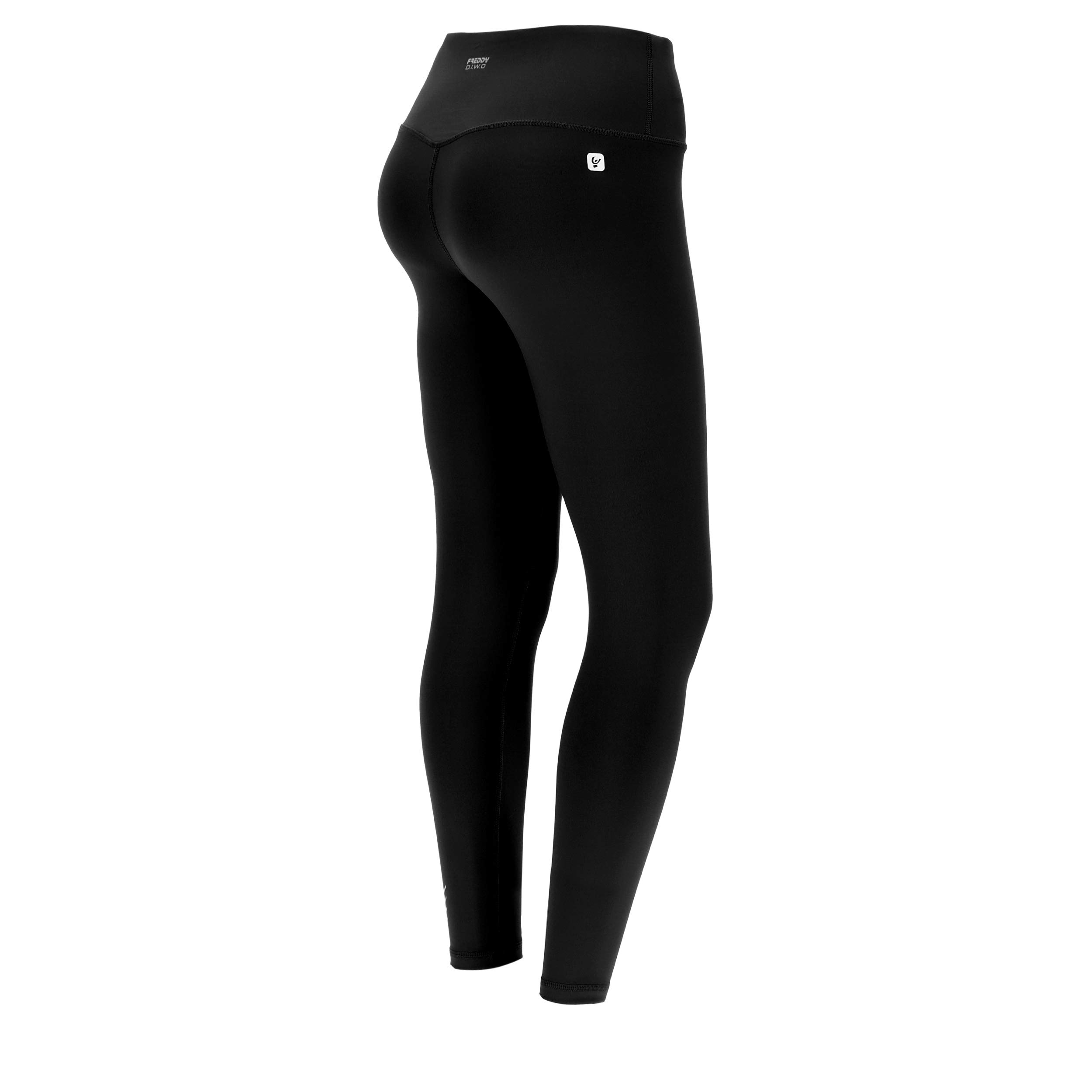FREDDY - Leggings Donna Fitness 7/8 Vita Alta In Tessuto Tecnico,