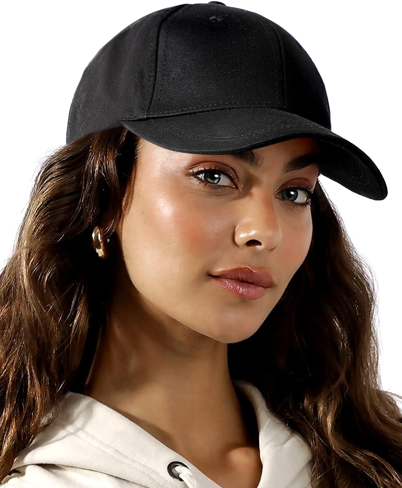 Womens Satin Lined Baseball Cap Exclusive Sport Strapback Hat for Men Unisex Versatile Vintage Dad Hat