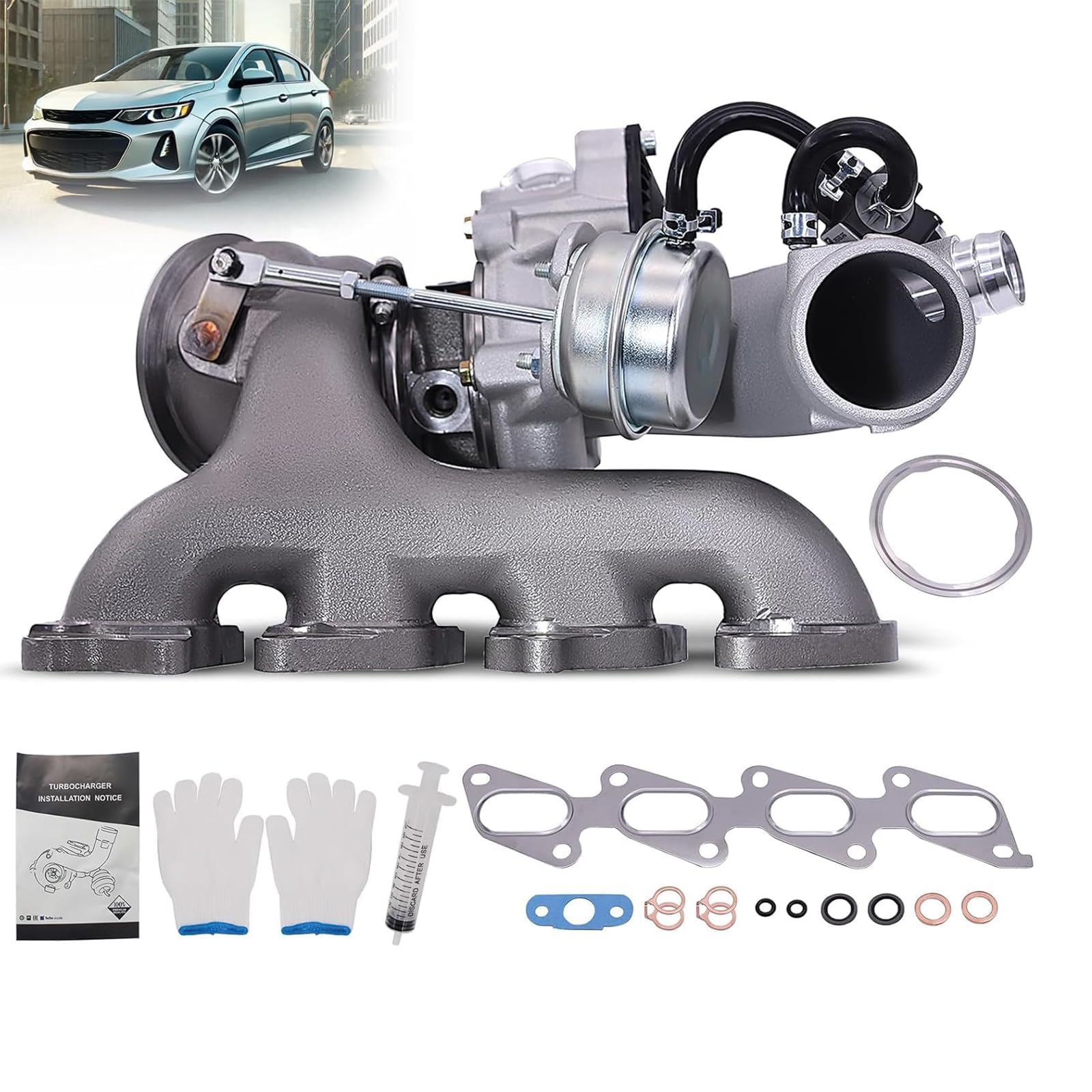 Bapmic Turbolader Kompatibel mit Cruze Trax 103 KW O-p-el Astra J 1.4 Turbo Insignia A Meriva Zafira Tourer C 1.4LP Euro 5 Abgasturbolader 55565353