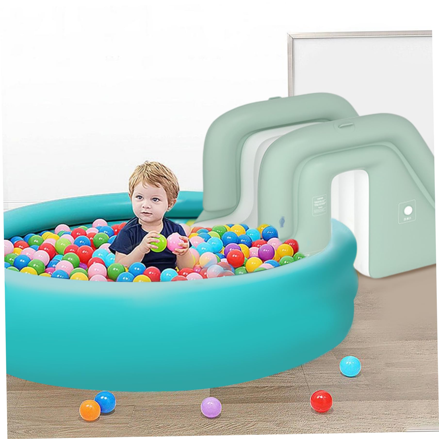 Toboggan Gonflable pour Piscine, sûr et Amusant, Mignon, en PVC épais, Anti-retournement, pour Enfants, extérieur, intérieur, Jardin
