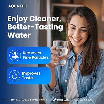 Aqua Flo Platinum QCRO ROフィルター交換キット – 塩素と臭いを減らすことで味を改善。費用対効果の高いろ過。メンブレンは別売りです。