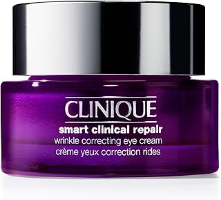 Clinique Smart Clinical Repair Wrinkle Correcting Eye Cream With Hyaluronic Acid + Peptides | Anti-Aging, Hydrating + Depuffing