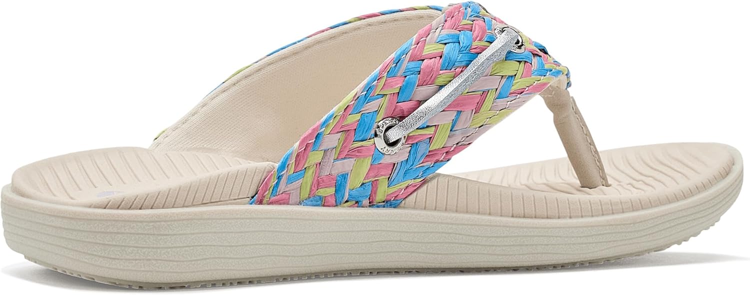 Sperry Girls' Parrotfish Flip Flop Sandals (Little Kid/Big Kid)