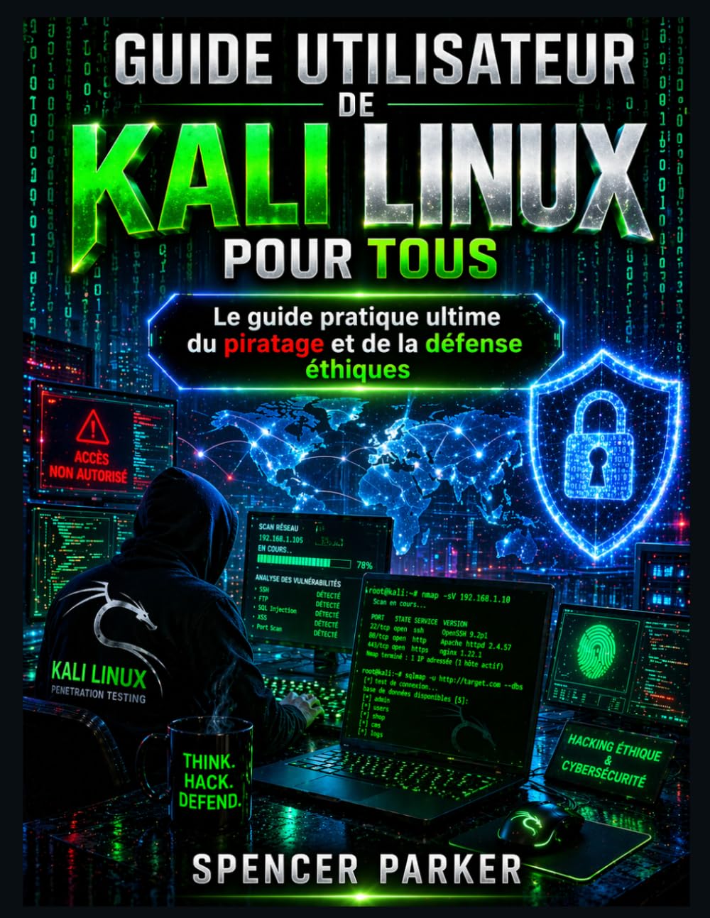 Guide utilisateur de Kali Linux pour tous: Le guide pratique ultime du piratage et de la défense éthiques