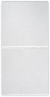 Armstrong 2x4 Ceiling Tiles - 10 pcs White; Acoustic Ceilings for Suspended Ceiling Grid; Dune Second Look 2712