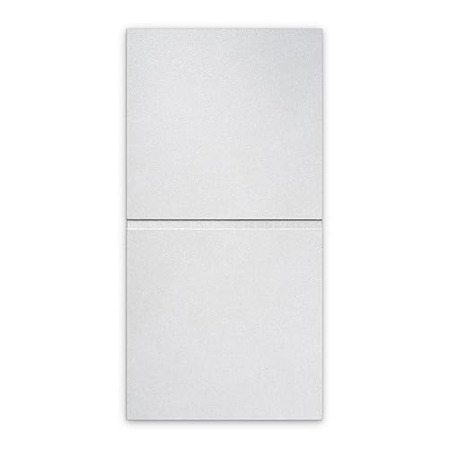 Armstrong 2x4 Ceiling Tiles - 10 pcs White; Acoustic Ceilings for Suspended Ceiling Grid; Dune Second Look 2712