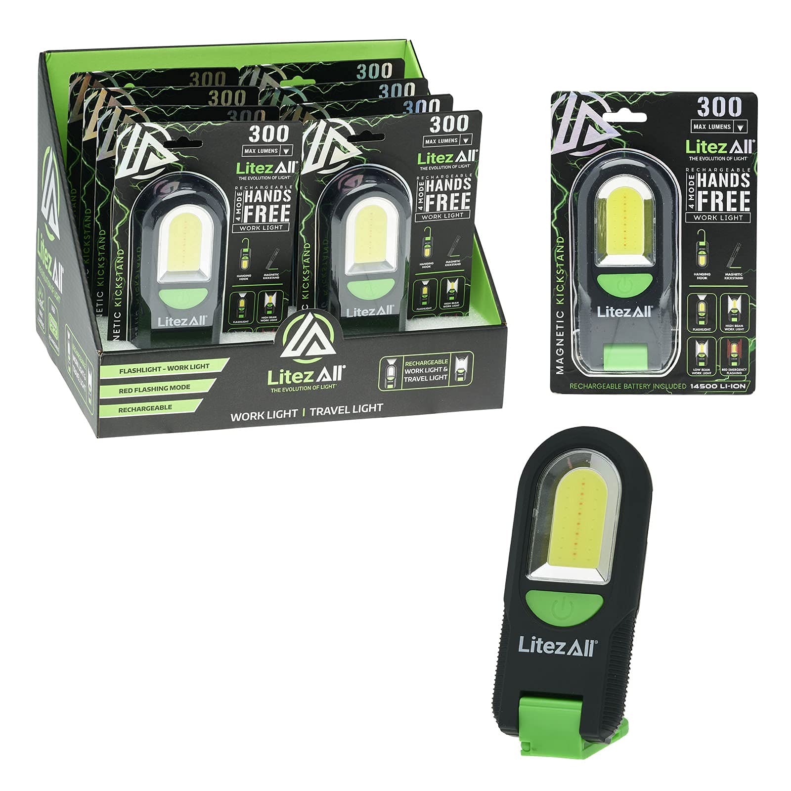 LitezAllRechargeable Work Light and Emergency Light
