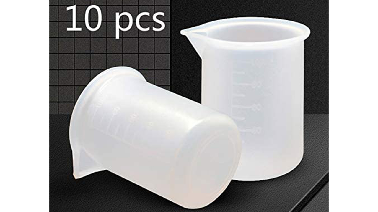 10 Vasos Medidores de Silicona 100 ml miniatura 7