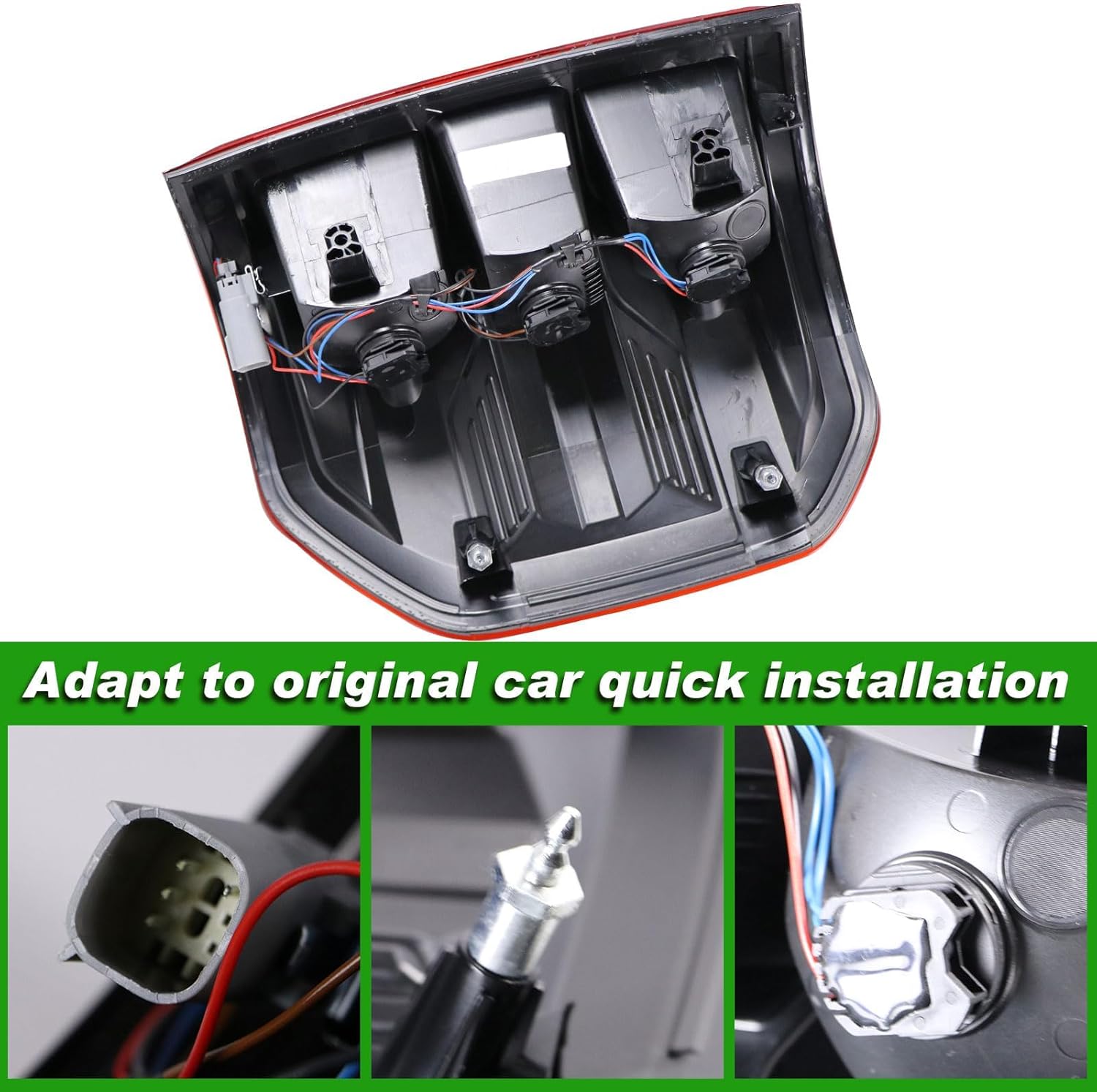 Tail Lights Compatible With 2022 2023 2024 Ford Maverick XL XLT Rear Light Taillights Right Passenger Side Replace FO2801288 Halogen Type