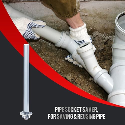 Miniatura 6 de Ahorrador de enchufe de broca para fontanería para taladro eléctrico de 12 pulgada de velocidad herramienta de escariador de tuberías para quitar