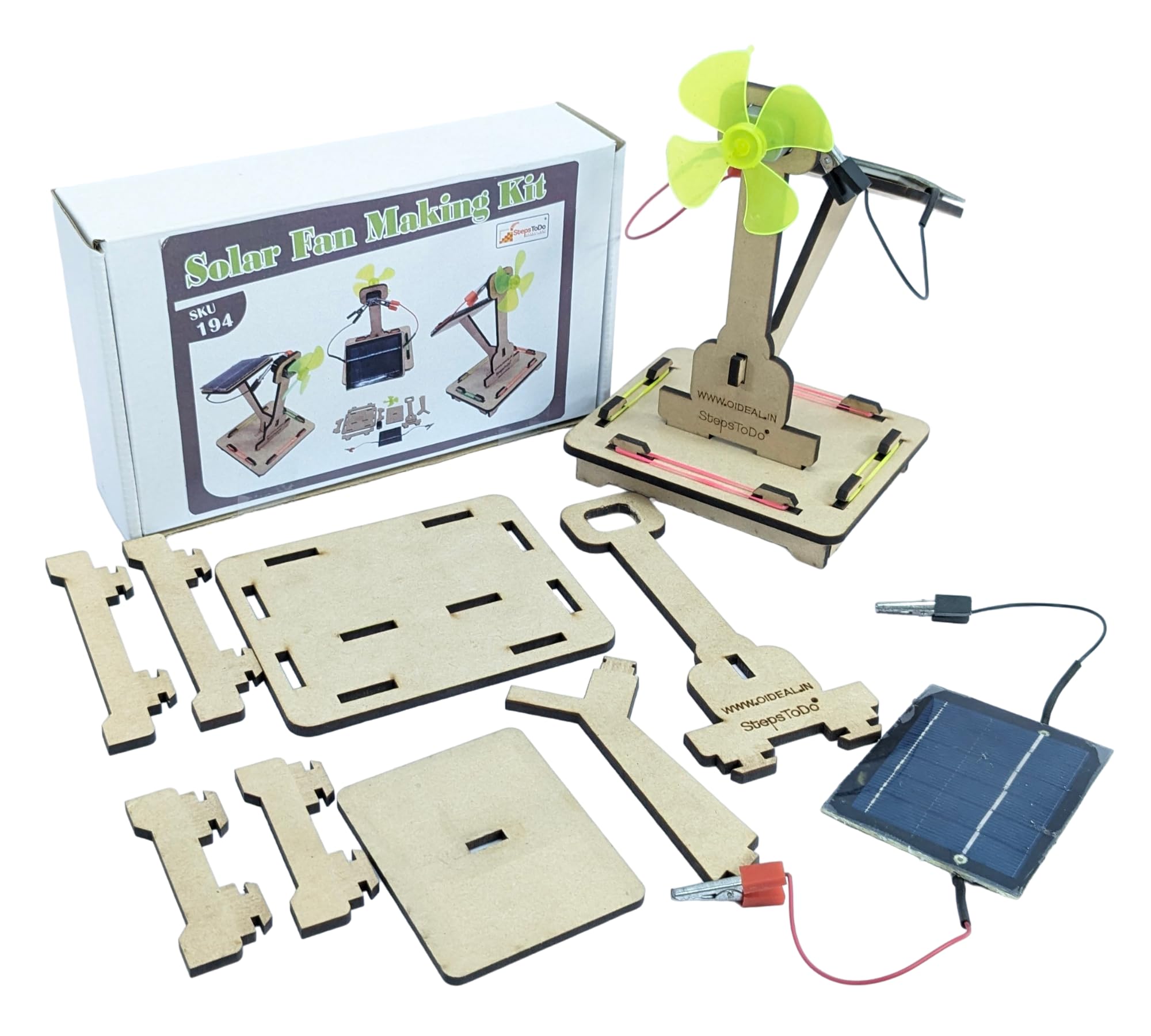 StepsToDo Solar Fan Making Science Kit. STEM Learning Toy. Renewable Electricity Educational Project. Electrical Green Energy Generation DIY Working Model (B0CRVHSCWV) Amazon Price History, Amazon Price Tracker