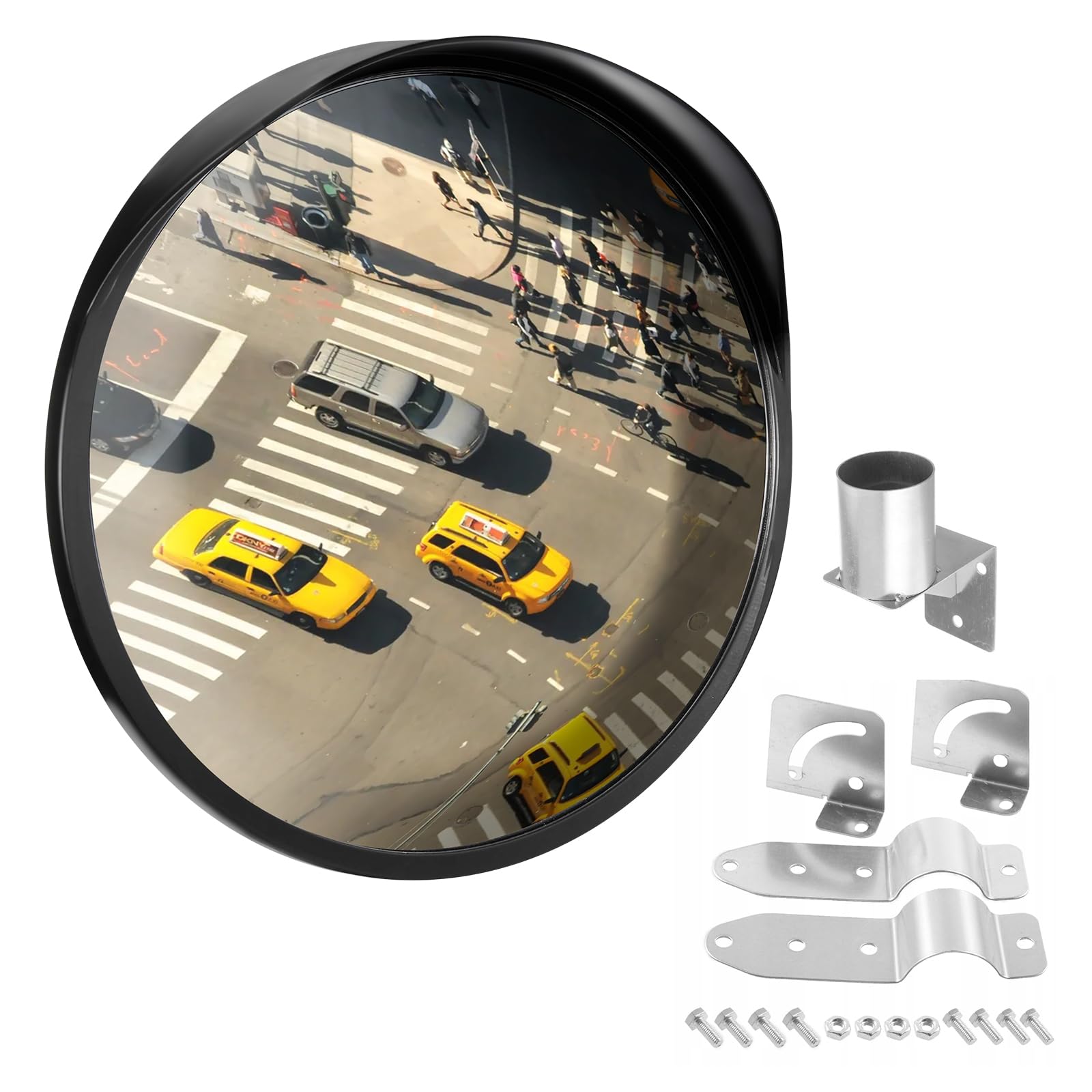 Produktbild von Verkehrsspiegel Aus Acryl – 90° Weitwinkel Für Garage, Parkplatz Und Einfahrt