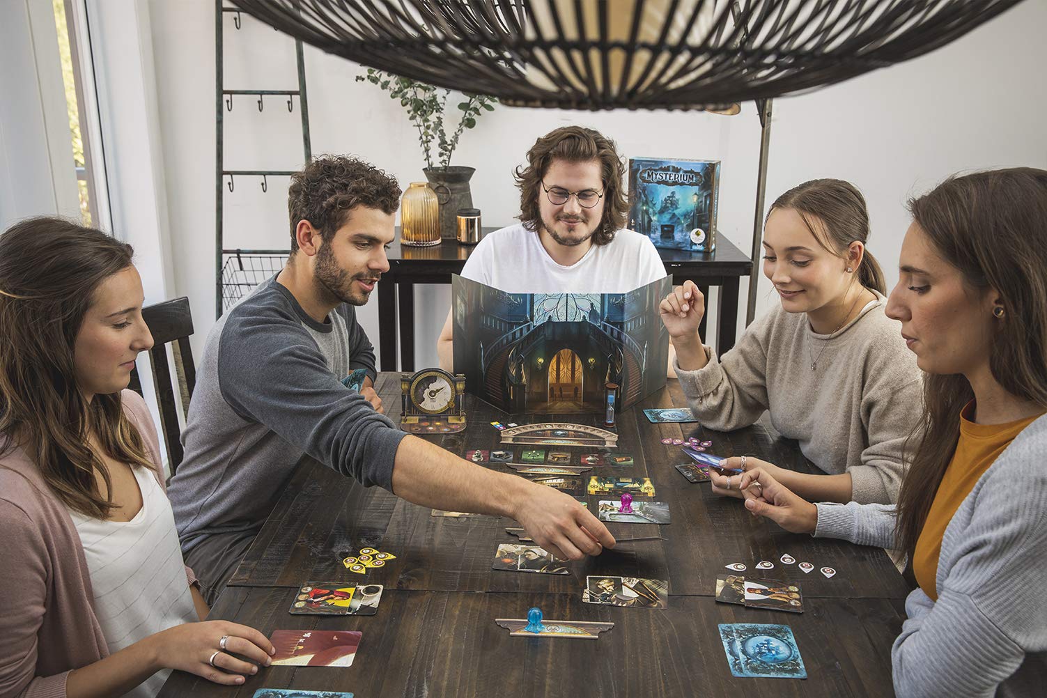 Asmodee - 8692 - Jeu de Société - Italie Mysterium - Version Italienne