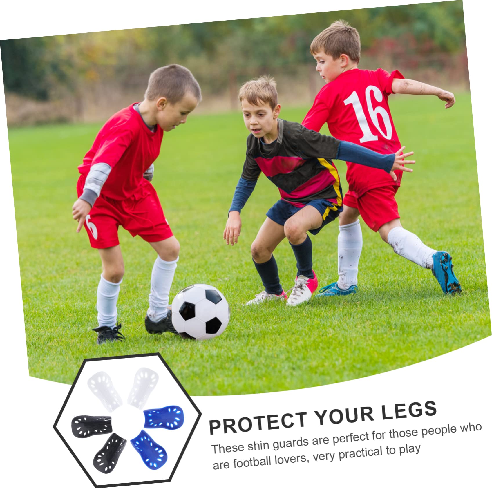 UKCOCO Protector De Placa Calcetines De Fútbol para Espinilleras De Fútbol ​​Equipo De para Mangas para Espinilleras De ​​Espinilleras Canilleras De