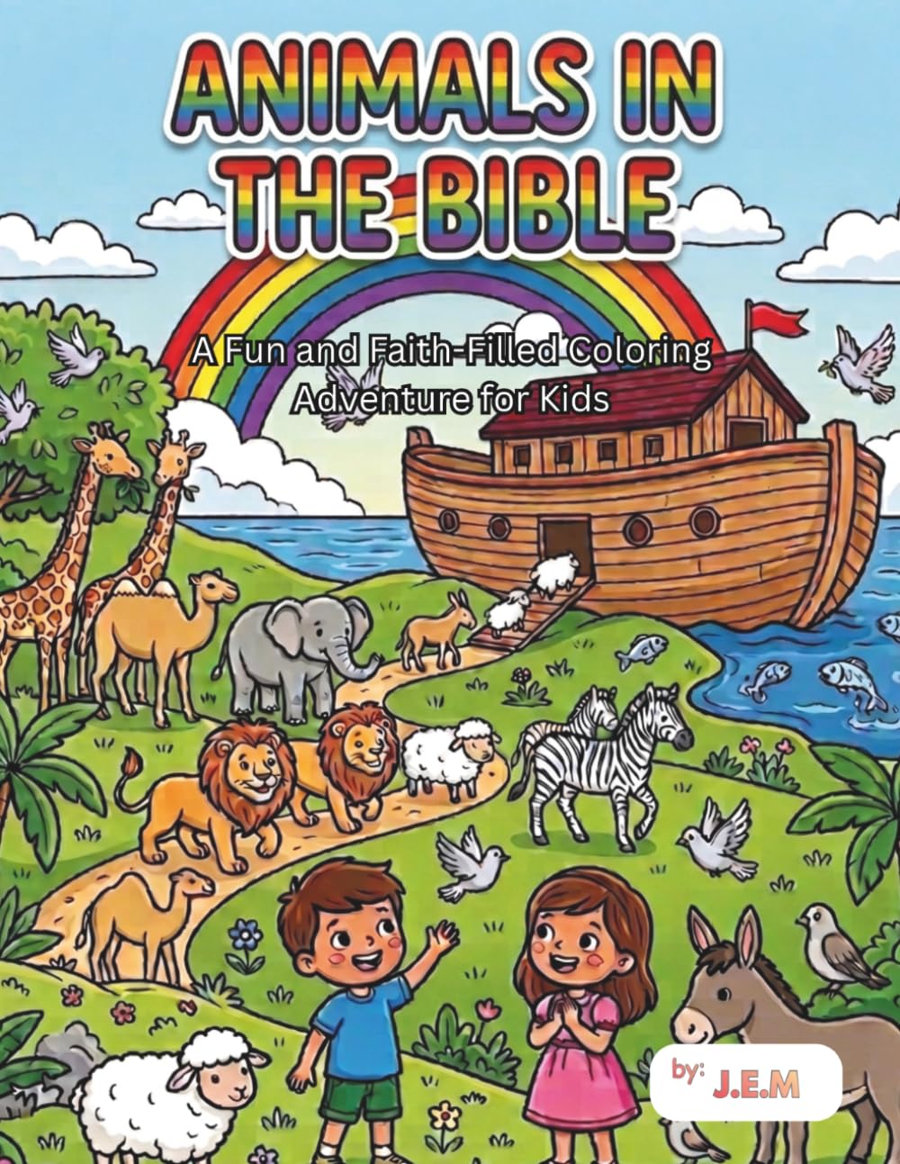 ANIMALS IN THE BIBLE Coloring Book